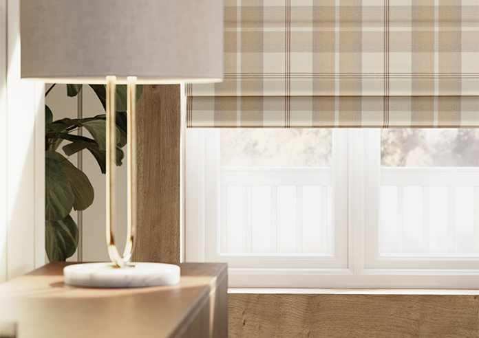 Highland, Natural - Roman Blind - Image 5